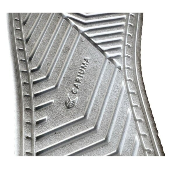 Cariuma 4Ocean Women's Sz 10 Off White Knit High-Top Sneakers Lace Up Casual - Picture 13 of 14